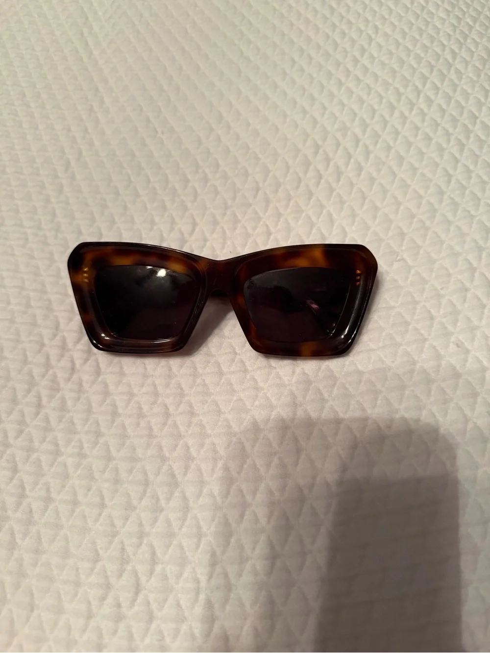 Loewe Tortoise Cateye Frame Sunglasses - Brown & Gold